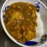 圧力鍋でカレー